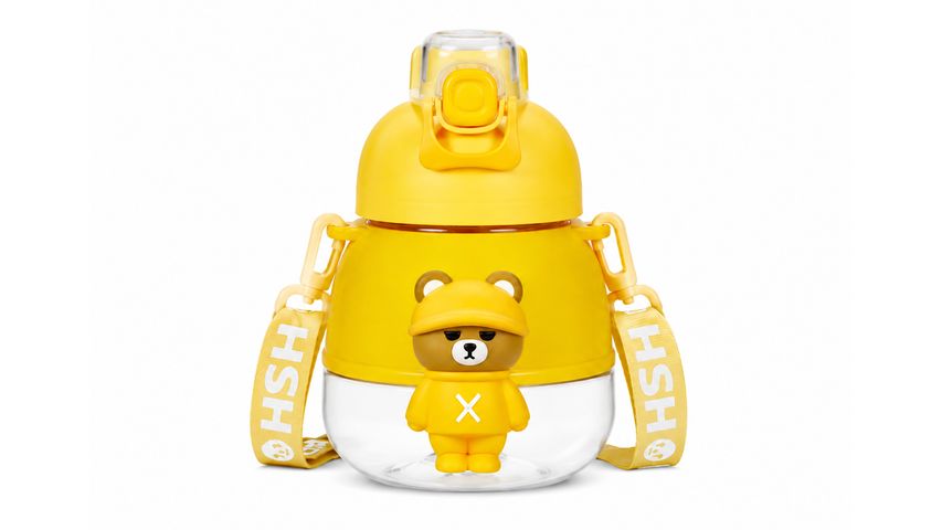 1100 ml Polycarbonate Water Bottle with Printed Design