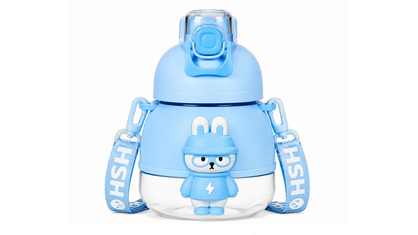 1100 ml Polycarbonate Water Bottle with Printed Design