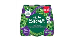 Sırma Unripe Grape Flavored Sparkling Mineral Water 6 x 200 ml