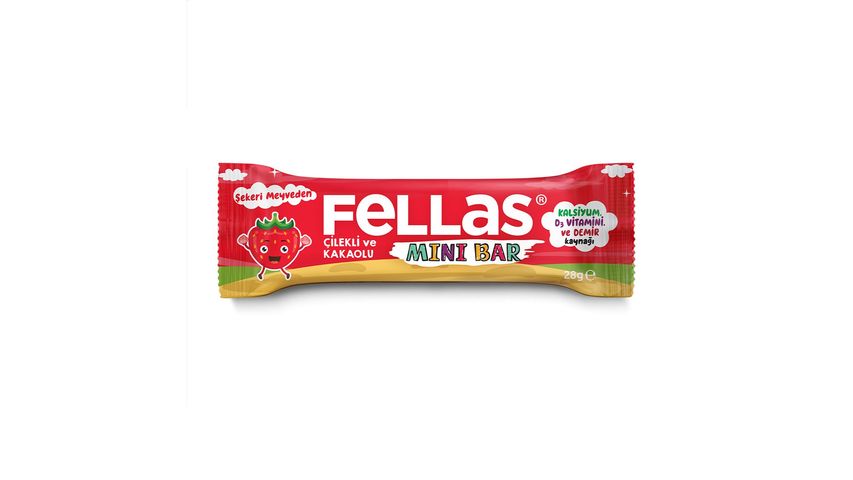 Fellas Kids Strawberry and Cocoa Fruit Bar 28 g