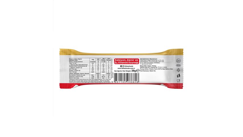 Fellas Kids Strawberry and Cocoa Fruit Bar 28 g