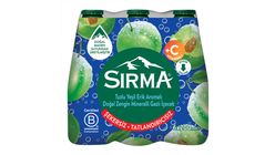Sırma Vitamin C Green Plum Flavored Natural Mineral Water 6 x 200 ml
