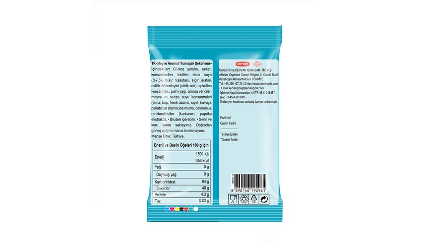 Bebeto Fruity Crew Soft Candy 80 g