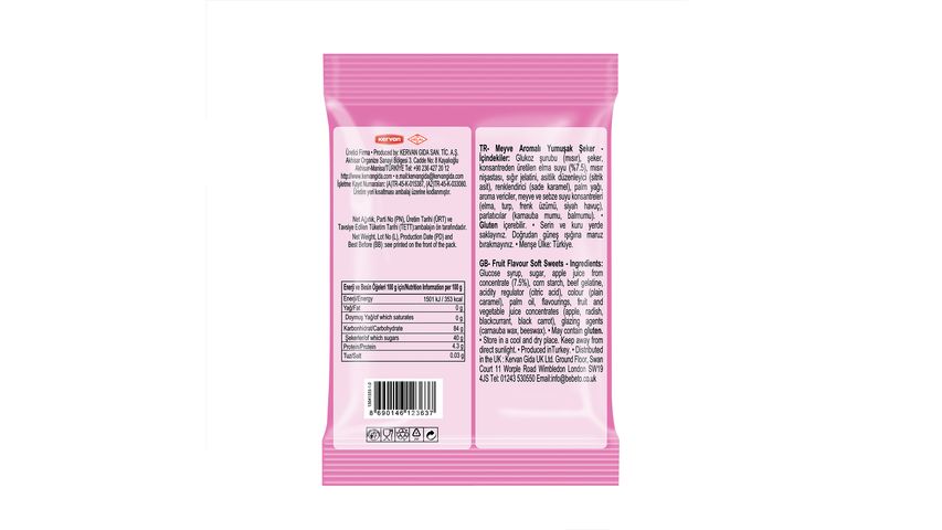 Bebeto Ice Cream Soft Candy 80 g
