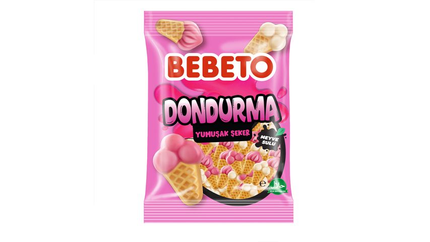 Bebeto Ice Cream Soft Candy 80 g