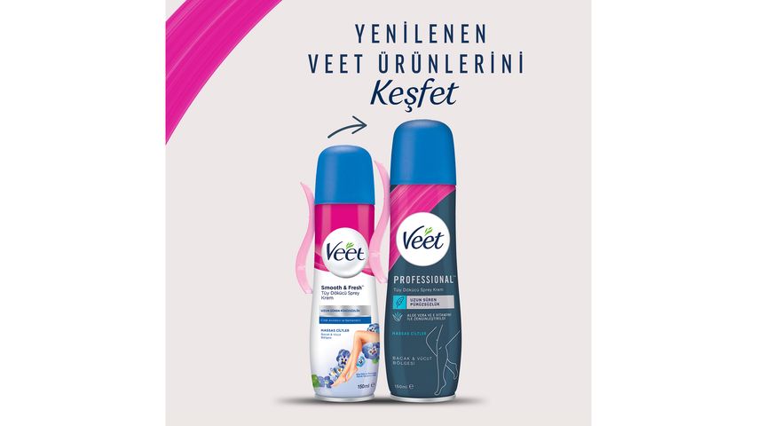 Veet Professional Hair Removal Spray for Sensitive Skin 150 ml