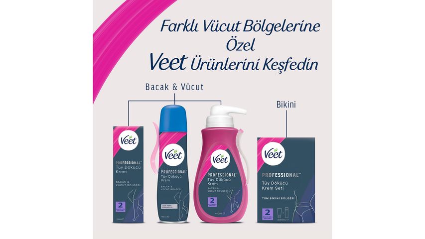 Veet Professional Hair Removal Spray for Sensitive Skin 150 ml