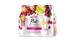 Kızılay Plus Grape & Starfruit Flavored Beauty 6 x 200 ml