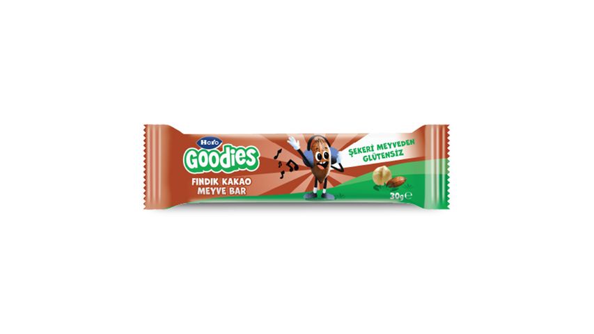 Hero Goodies Hazelnut Cocoa Fruit Bar 30 g