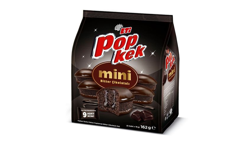 Eti Popkek Mini Dark Chocolate Cake 162 g