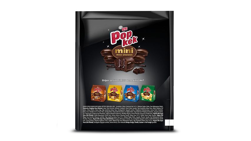 Eti Popkek Mini Dark Chocolate Cake 162 g