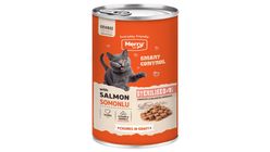Merry Salmon Chunks in Gravy Canned Wet Cat Food for Sterilised Cats 400 g
