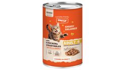Merry Chicken & Vegetables Chunks in Gravy Canned Wet Cat Food for Adult Cats 400 g