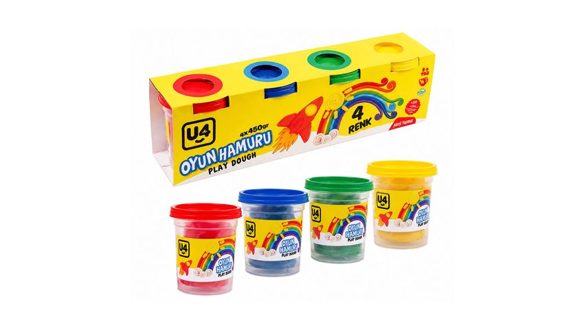 U-4 Play Dough 4 pcs