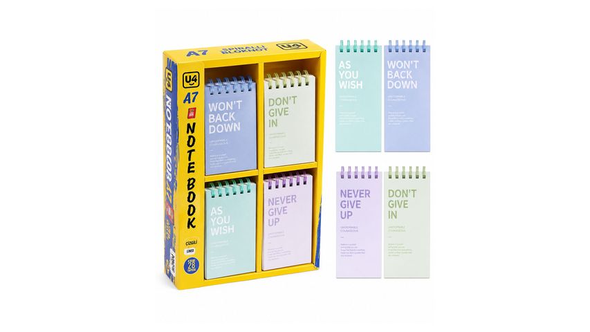 U-4 Notepad A7 75 Sheets