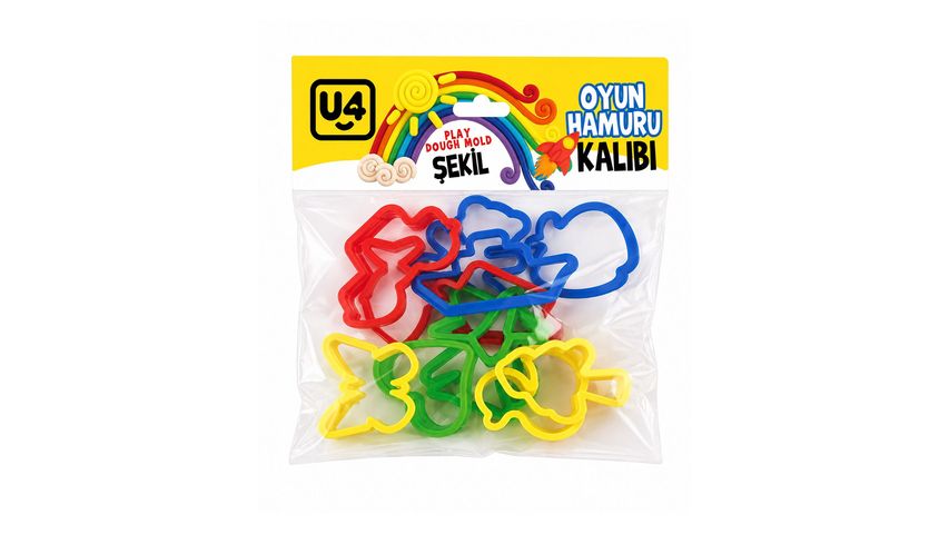 U-4 Play Dough Shape Molds