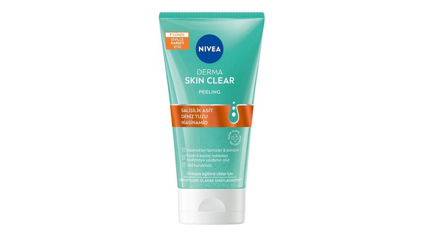 NIVEA Derma Skin Clear Anti-Acne Face Scrub 150 ml