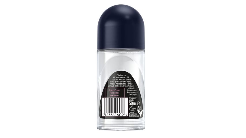 NIVEA MEN Roll-on Deodorant Black & White Invisible Fresh 50 ml