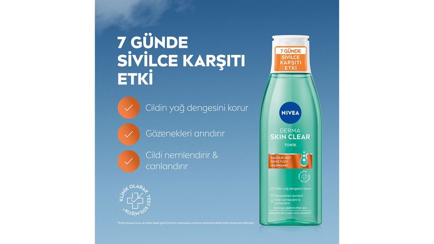 NIVEA Anti-Acne Toner Derma Skin Clear 200 ml