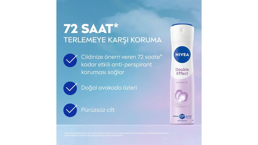 NIVEA Double Effect Women's Deodorant Spray 150 ml