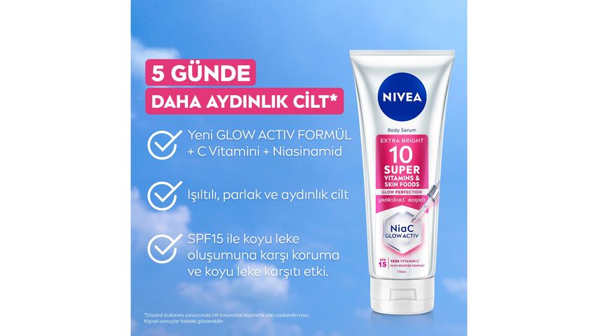 NIVEA Super10 Brightening Serum-Effect Body Lotion 170 ml