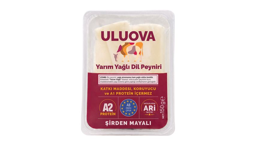 Uluova Semi-Fat Dil Cheese 150 g