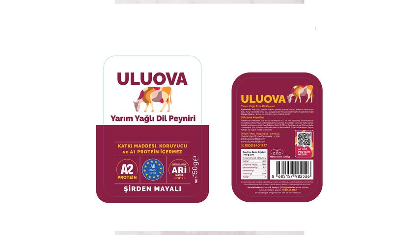 Uluova Semi-Fat Dil Cheese 150 g