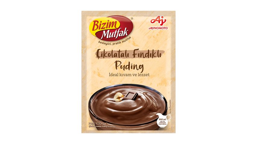 Bizim Mutfak Chocolate Hazelnut Pudding 100 g