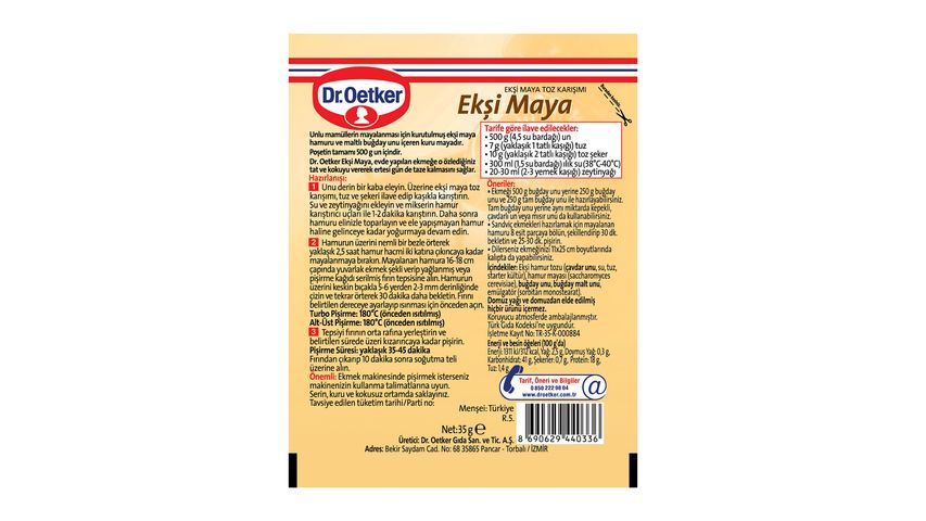 Dr. Oetker Sourdough Starter 35 g