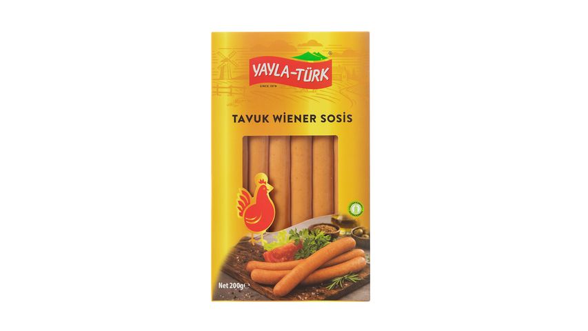 Yaylatürk Chicken Wiener Sausage 200 g