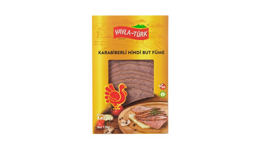 Yaylatürk Black Pepper Smoked Turkey Thigh 120 g