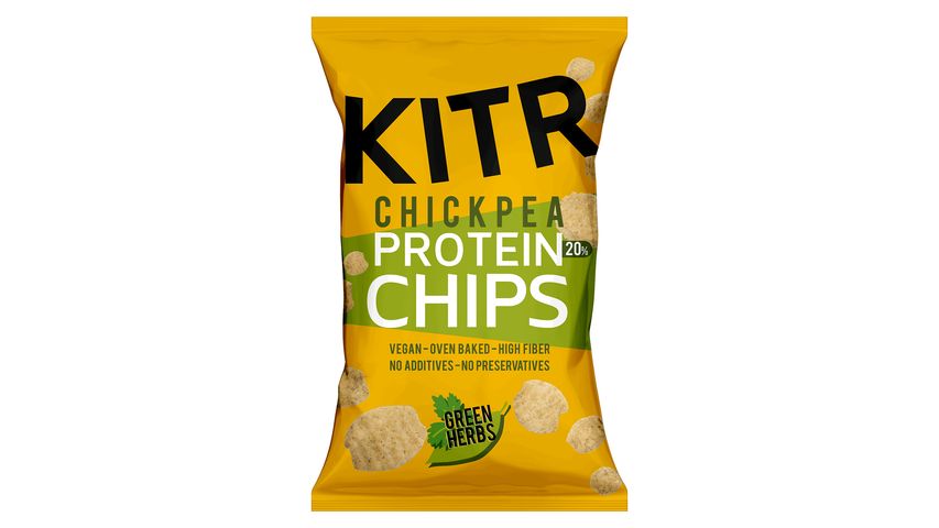 Kıtr Green Herbs & High Protein Chickpea Chips 50 g