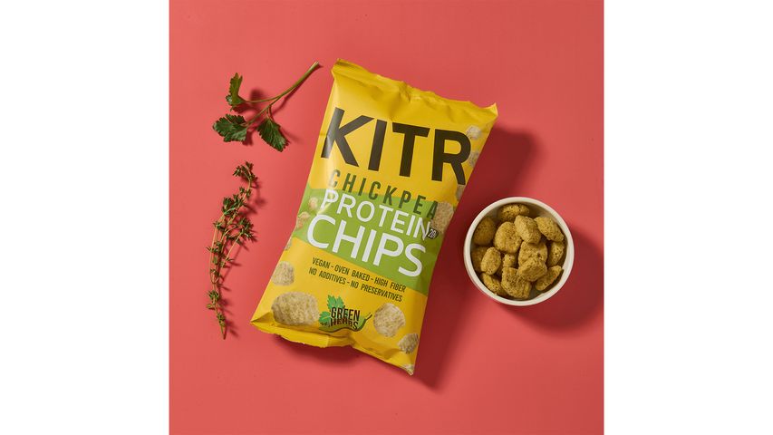 Kıtr Green Herbs & High Protein Chickpea Chips 50 g