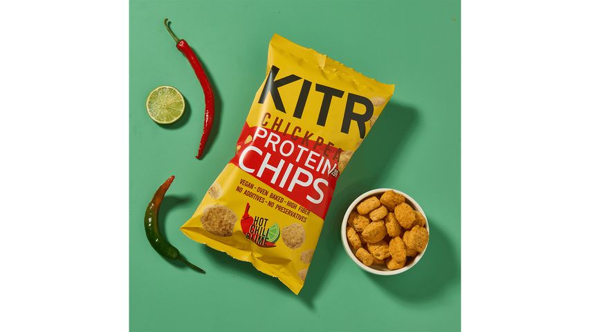 Kıtr Chili Pepper & Lime High Protein Chickpea Chips 50 g