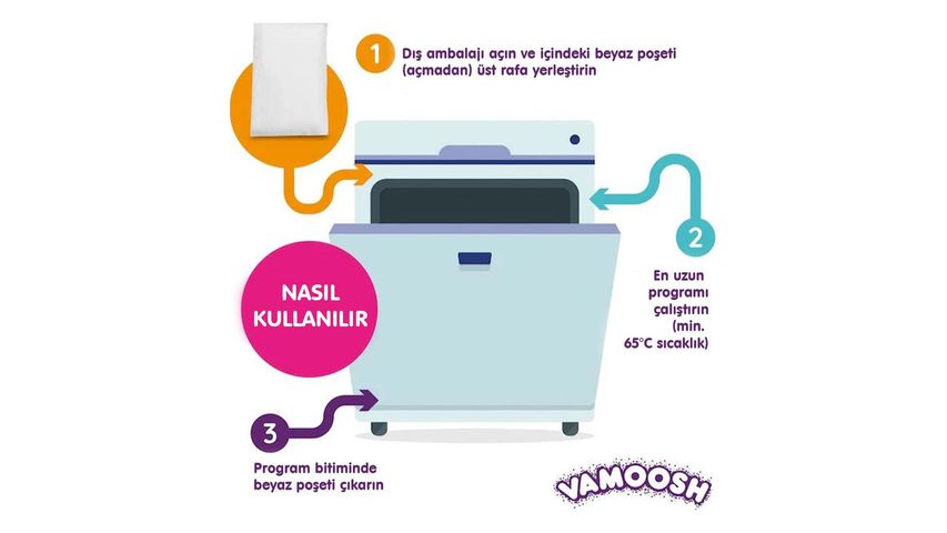 Vamoosh Dishwasher Cleaner Lemon
