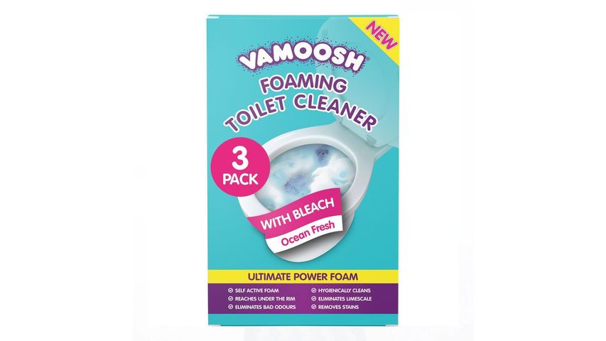 Vamoosh Foaming Toilet Cleaner 3 Pack