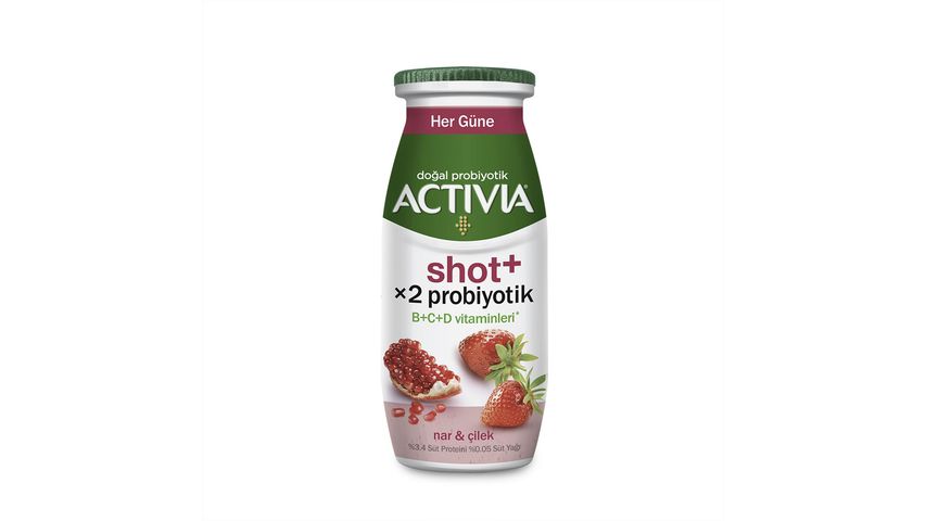 Activia Shot+ Pomegranate & Strawberry 80 ml