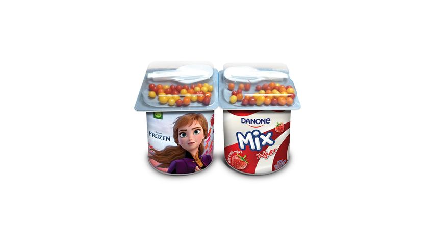 Danone Mix Strawberry Yogurt 2 x 90 g