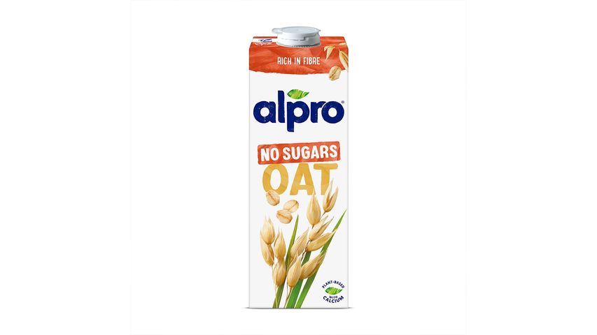 Alpro Unsweetened Oat Drink Plant-Based Vegan Lactose-Free 1 L