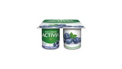 Activia Probiotic Blueberry Yogurt 4 x 100 g