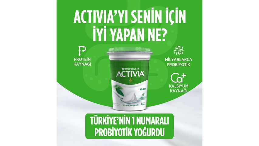 Activia Probiotic Plain Yogurt 400 g