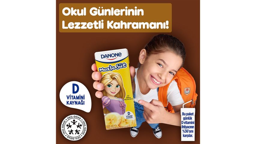 Danone Banana Milk 6 x 180 ml