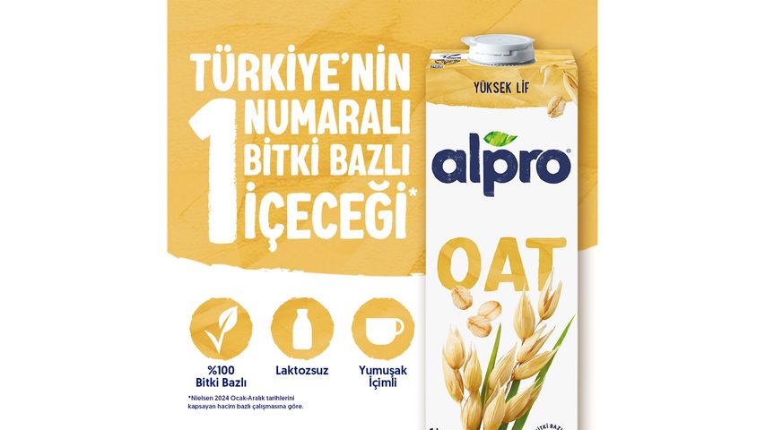 Alpro Oat Drink Plant-Based Vegan Lactose-Free 1 L