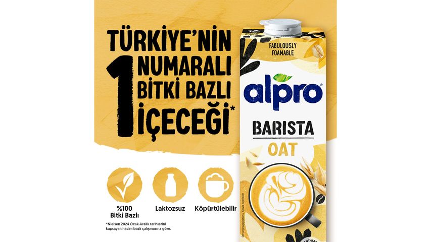 Alpro Barista Oat Drink Vegan Lactose-Free Plant-Based 1 L
