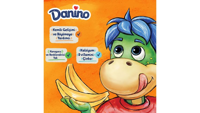Danino Banana Yogurt 6 x 40 g