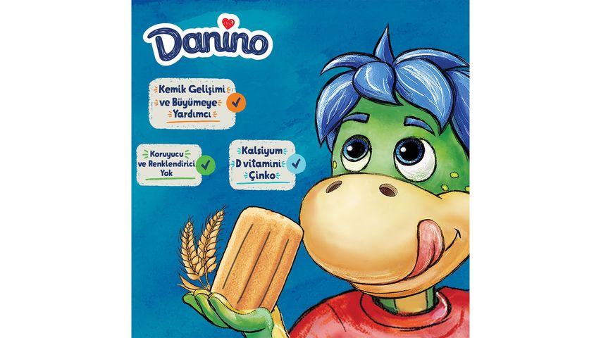 Danino Biscuit Yogurt 6 x 40 g