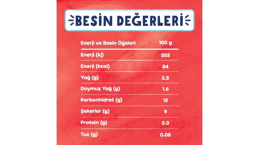 Danino Strawberry Yogurt 6 x 40 g