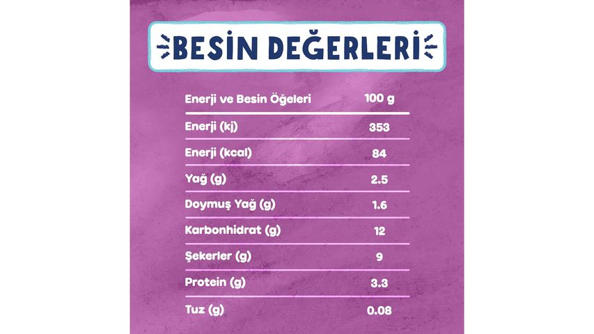 Danino Forest Fruit Yogurt 6 x 40 g