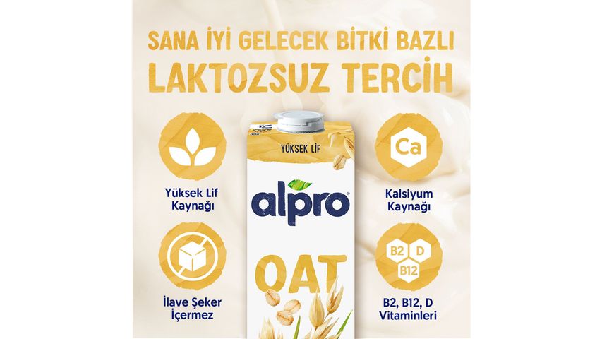 Alpro Oat Drink Plant-Based Vegan Lactose-Free 1 L