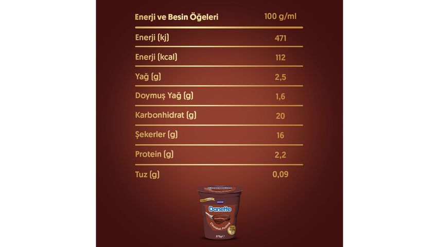 Danette Chocolate Pudding 375 g